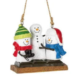Hot S'Mores Building A Snowman Ornament S'Mores