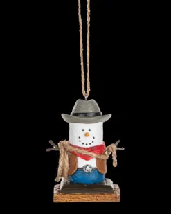 Fashion S'Mores Cowboy & Cowgirl Ornaments S'Mores