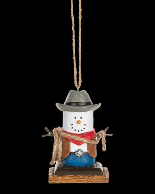 Fashion S'Mores Cowboy & Cowgirl Ornaments S'Mores