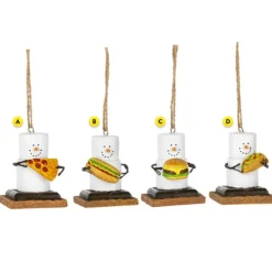 Store S'Mores Favorite Food Ornaments S'Mores