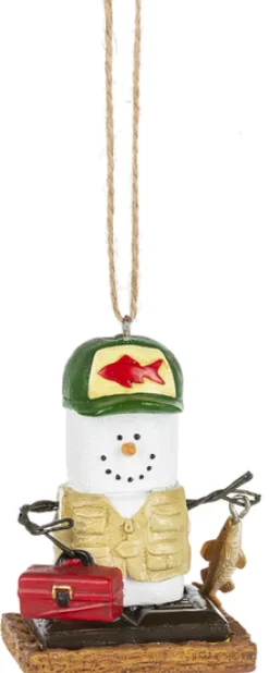 Cheap Ganz S'Mores Fisherman Ornament