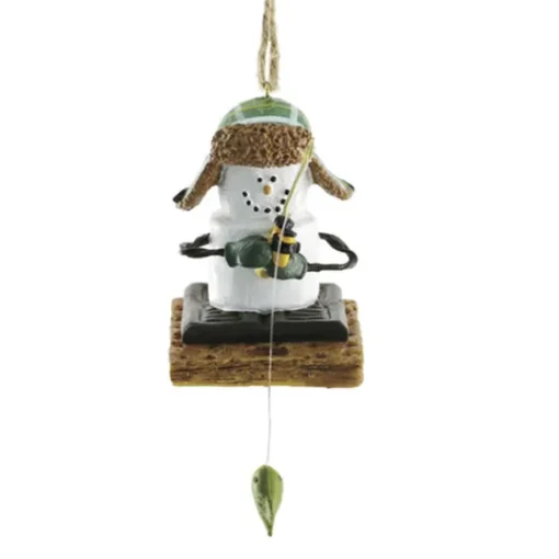 Best Ganz S'Mores Ice Fisherman Ornament