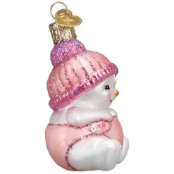 Online Snow Baby Girl Ornament - Baby