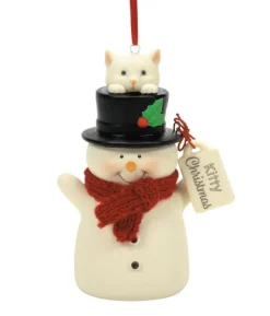 Discount Snowpinions Snowpinion: Kitty Christmas Ornament