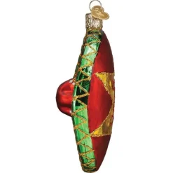 Best Sale Old World Christmas Sombrero Ornament -
