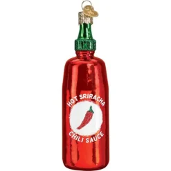 Outlet Old World Christmas Sriracha Sauce Ornament -