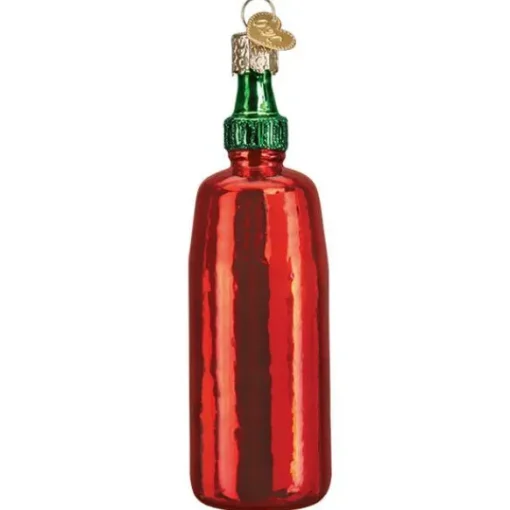Outlet Old World Christmas Sriracha Sauce Ornament -