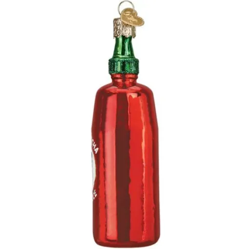 Outlet Old World Christmas Sriracha Sauce Ornament -