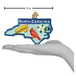 Clearance Old World Christmas State Of North Carolina Ornament -