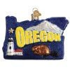 Clearance Old World Christmas State Of Oregon Ornament -