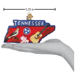 Hot Old World Christmas State Of Tennessee Ornament -
