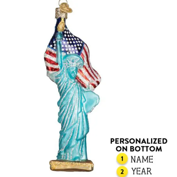 Clearance Old World Christmas Statue Of Liberty Ornament -