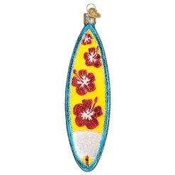 Outlet Old World Christmas Surfboard Ornament -