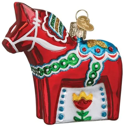 Shop Old World Christmas Swedish Dala Horse Ornament -