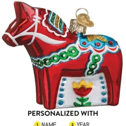 Shop Old World Christmas Swedish Dala Horse Ornament -