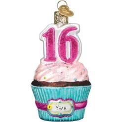 Flash Sale Sweet 16 Cupcake Ornament - Milestones & Special Occasions
