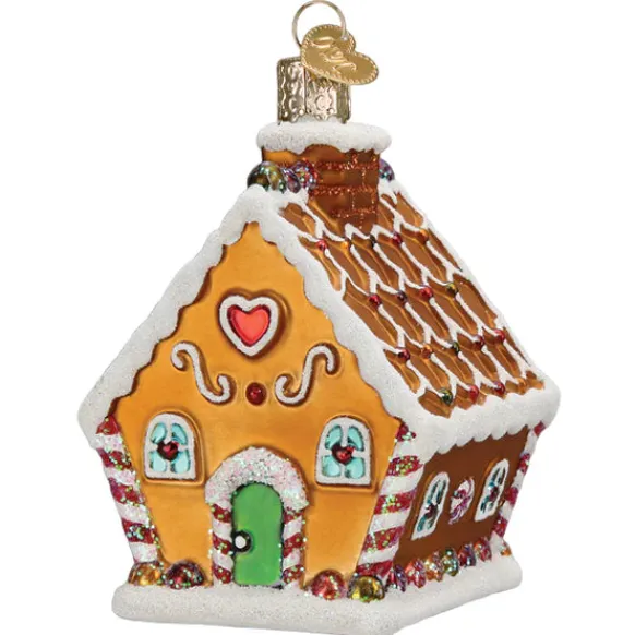 Store Old World Christmas Sweet Gingerbread Cottage Ornament -
