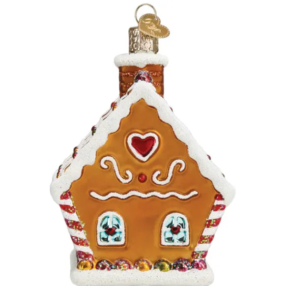 Store Old World Christmas Sweet Gingerbread Cottage Ornament -