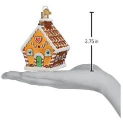Store Old World Christmas Sweet Gingerbread Cottage Ornament -