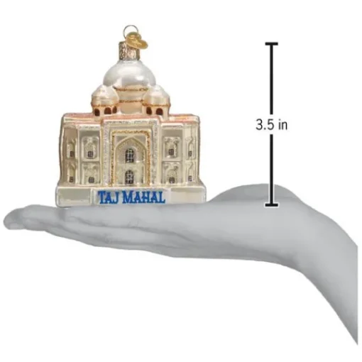 Fashion Old World Christmas Taj Mahal Ornament -