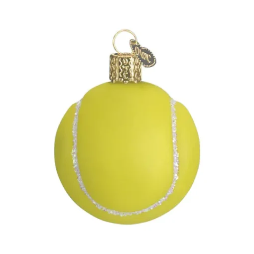 Hot Old World Christmas Tennis Ball Ornament -