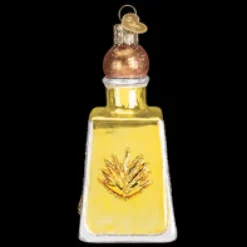 Store Old World Christmas Tequila Bottle Ornament -