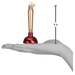 New Toilet Plunger Ornament - Household