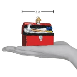Hot Old World Christmas Toolbox Ornament -