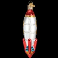 Outlet Toy Rocket Ship Ornament - Transportation