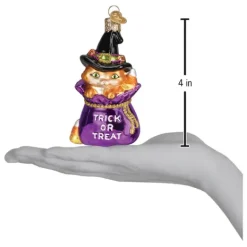 Sale Trick-Or-Treat Kitty Ornament - Halloween