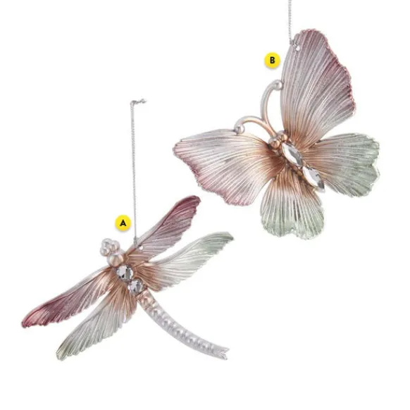 Flash Sale Tricolor Butterfly Or Dragonfly Ornament Garden, Birds & Insects