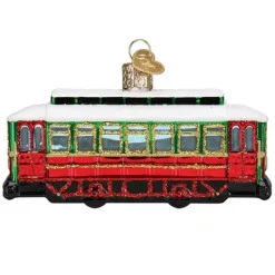 Discount Trolley Ornament - Transportation