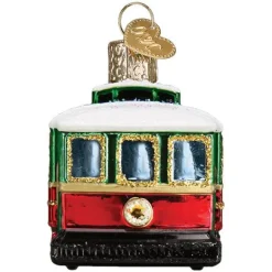 Discount Trolley Ornament - Transportation