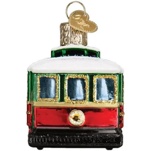 Discount Trolley Ornament - Transportation