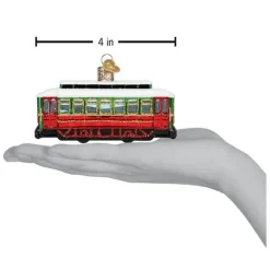 Discount Trolley Ornament - Transportation