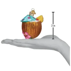 Shop Old World Christmas Tropical Coconut Drink Ornament -
