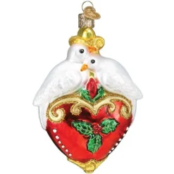 Cheap Two Turtle Doves Ornament - Angels & Religious