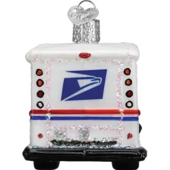 Best Sale Usps Mail Truck Ornament - Transportation