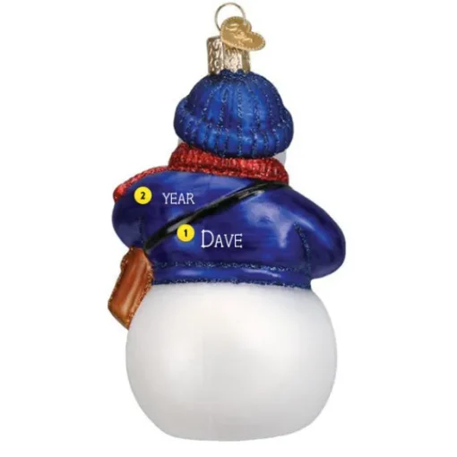 Sale Old World Christmas Usps Snowman Ornament -