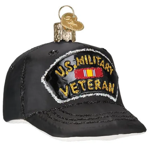 Cheap Veterans Cap Ornament - Military & Patriotic