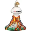Hot Volcano I Lava You Ornament - Inspirational