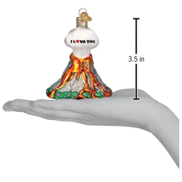 Hot Volcano I Lava You Ornament - Inspirational