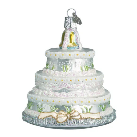 Clearance Wedding Cake Ornament - Engaged, Wedding, & Anniversary
