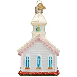 Online Wedding Chapel Ornament - Engaged, Wedding, & Anniversary