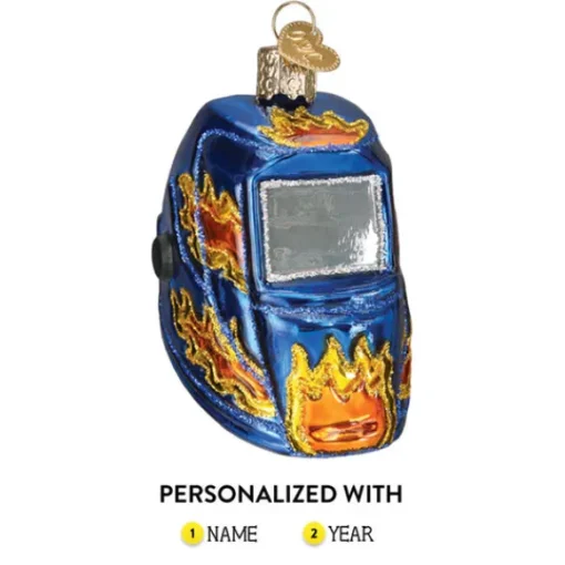 Best Sale Old World Christmas Welding Helmet Ornament -