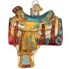 New Western Saddle Ornament - Horse & Farm