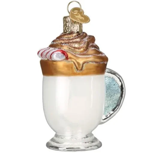 Clearance Old World Christmas Whipped Coffee Ornament -