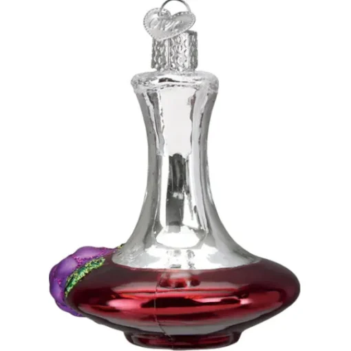 Best Old World Christmas Wine Decanter Ornament -