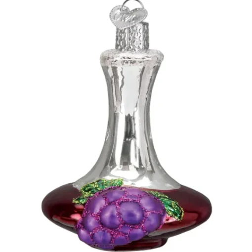 Best Old World Christmas Wine Decanter Ornament -