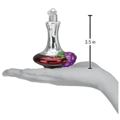 Best Old World Christmas Wine Decanter Ornament -